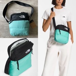 The North Face Nuptse Crossbody Bag - Wasabi/TNF Black (teal green)